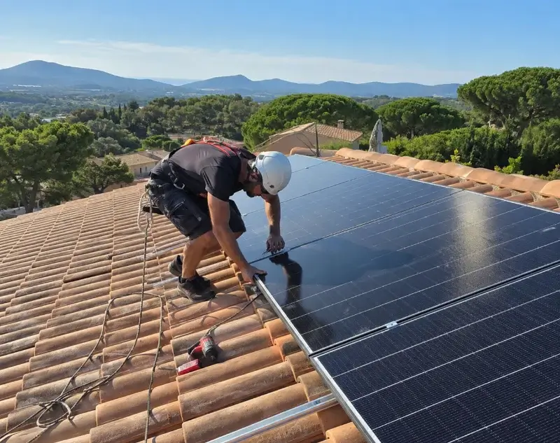 Installateur panneaux solaires Grillon — pose photovoltaïque sur toiture