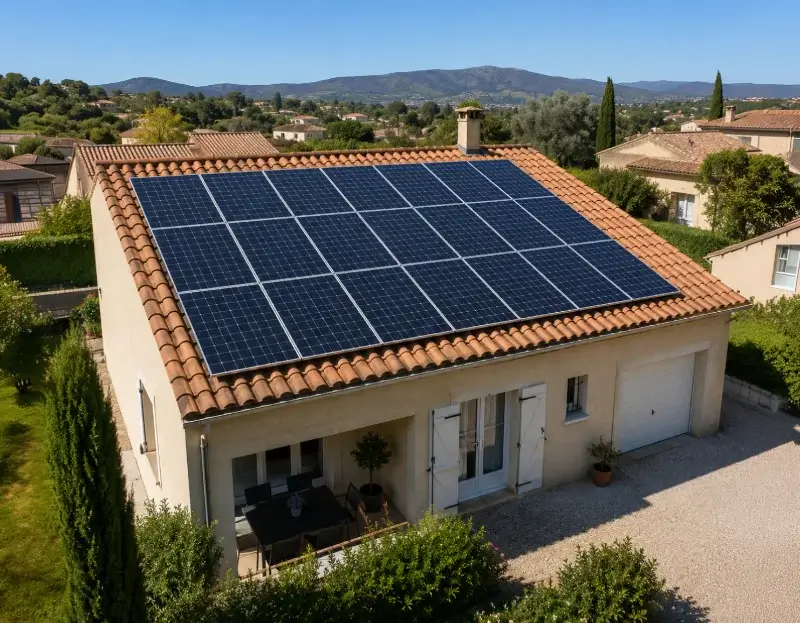 Prime à l'autoconsommation panneaux solaires Grillon — aide financière de l'État